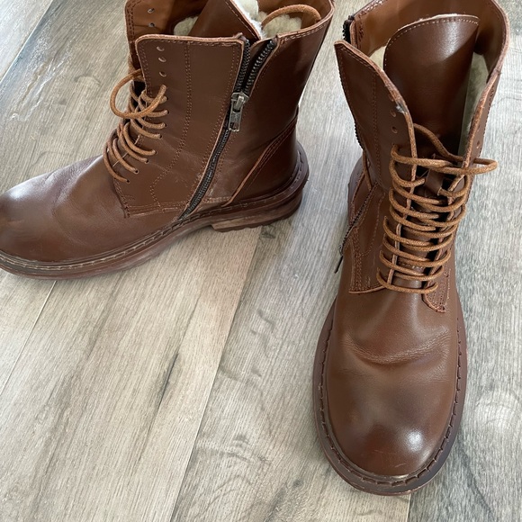 Ann Demeulemeester Rare Lace Up Malta Ankle Boots Brown Size: US 8.5 UK 40 - Picture 4 of 14